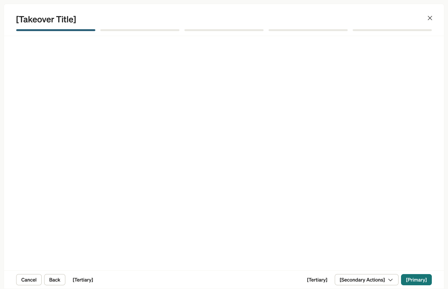 Serial Process Template